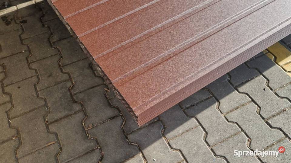 Blacha T7 PODBITKOWA panelowa trapezowa Pokrycia dachowe sprzedam
