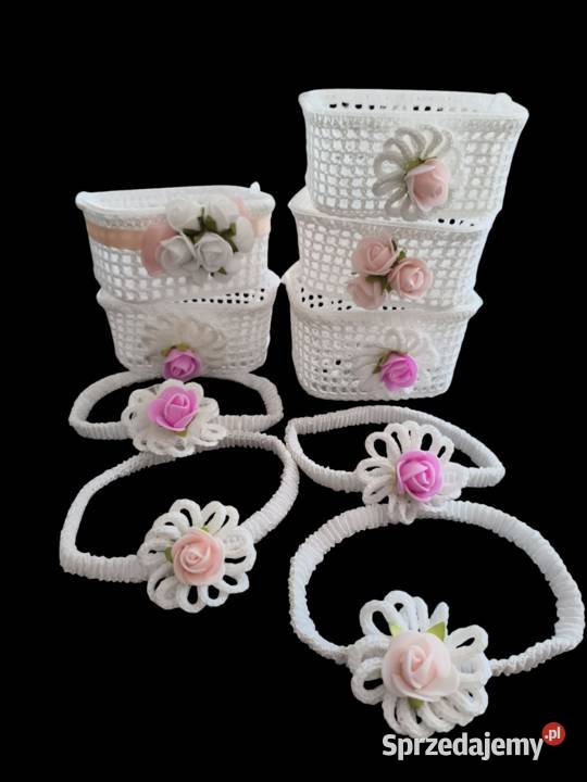 Koszyczki do sypania kwiatków malutkie Ropczyce