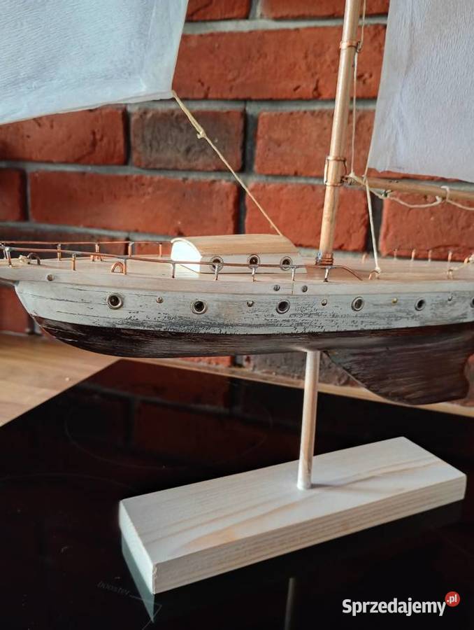 Model jachtu drewniana Gdańsk sprzedam