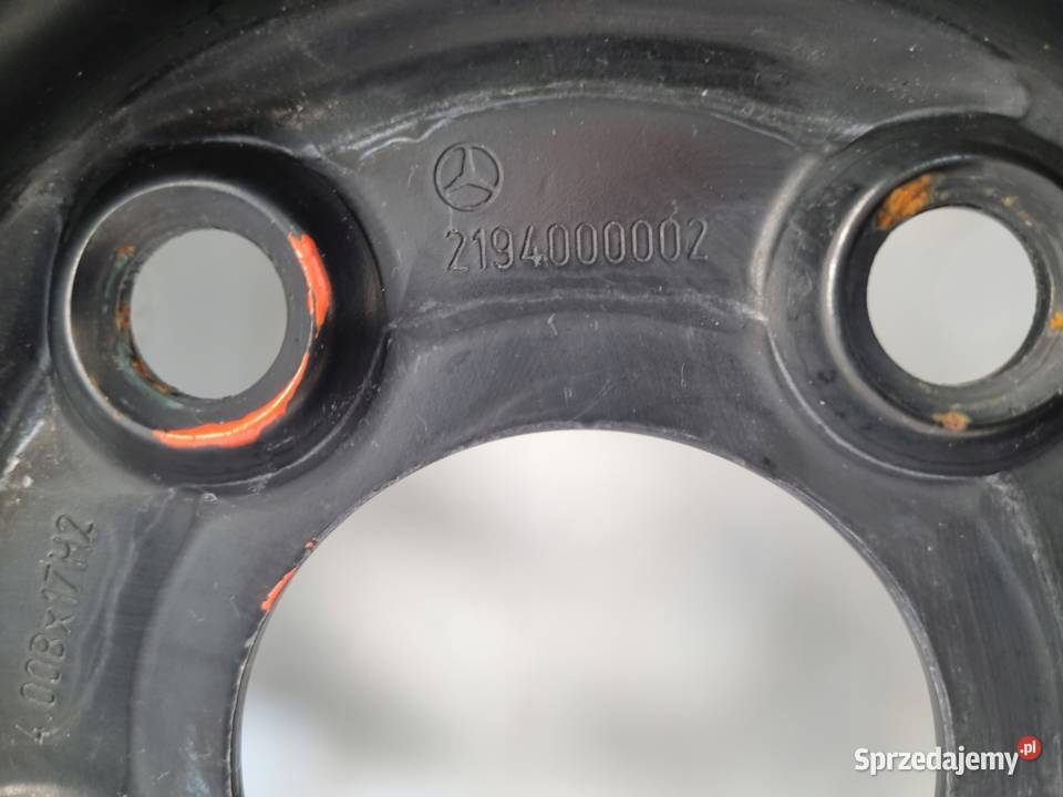 KOŁO DOJAZDOWE Mercedes W211 C219 15570 R17 Chełm sprzedam