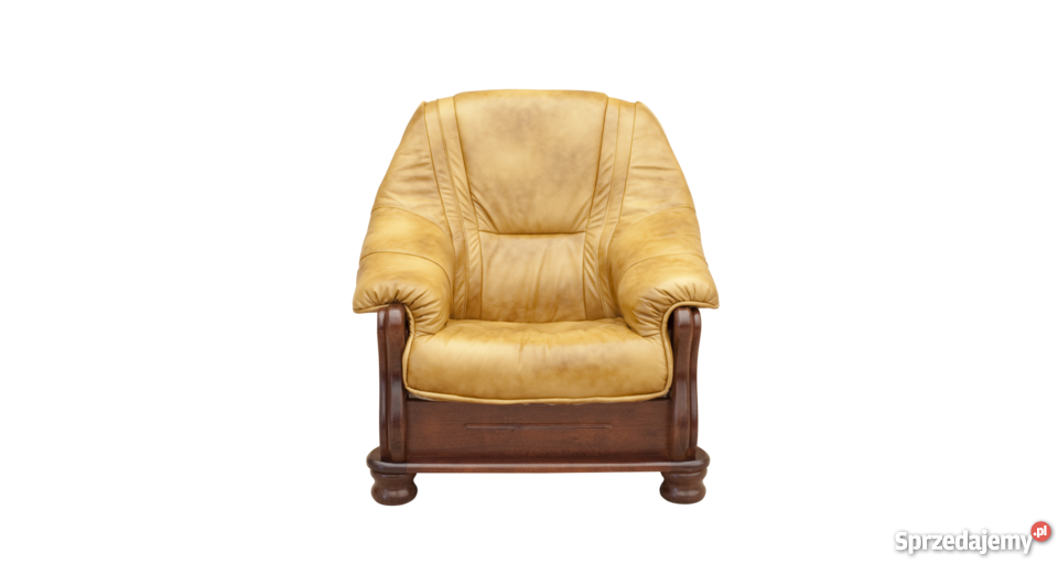 Stylowy Zestaw Wypoczynkowy 321 Skóra Naturalna Woźniki