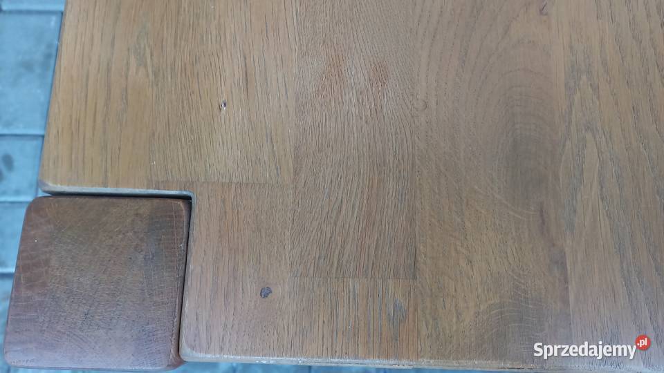 Dębowy stolik kawowy kwadratowy HH 724 sprzedam