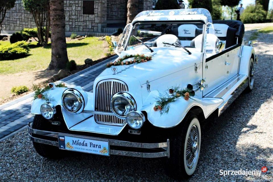 Auto do ślubu Samochód na wesele Limuzyny ślubne Łuków