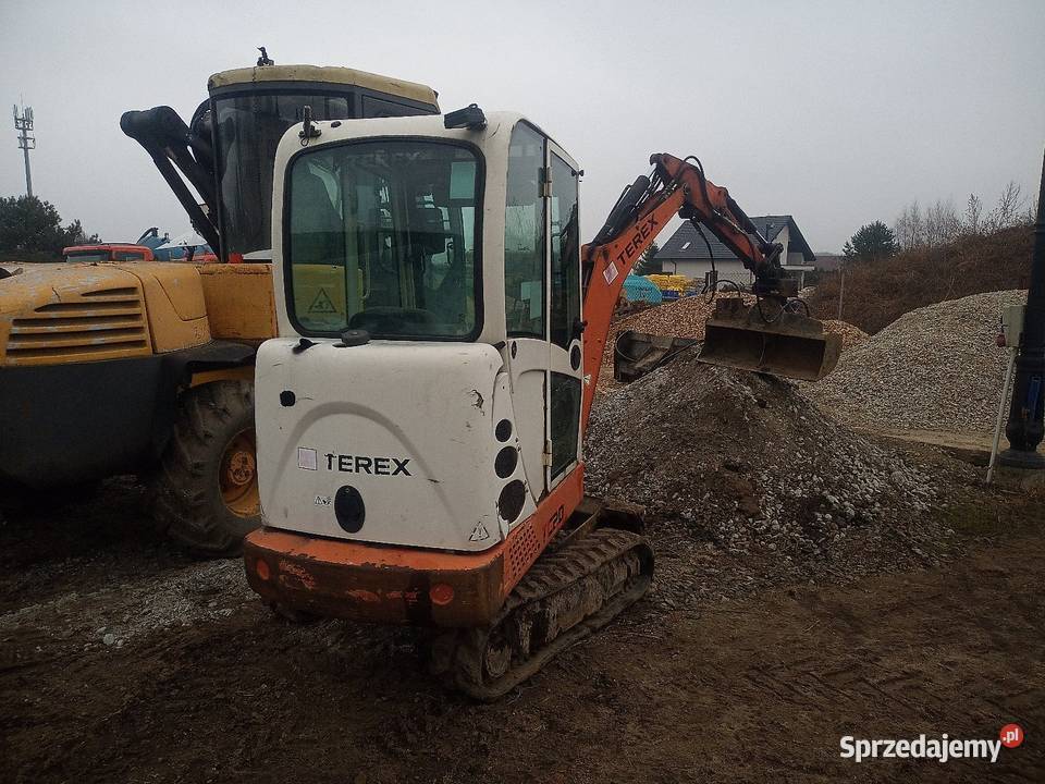 Minikoparka terex tc20 2008r dolnośląskie Międzybórz