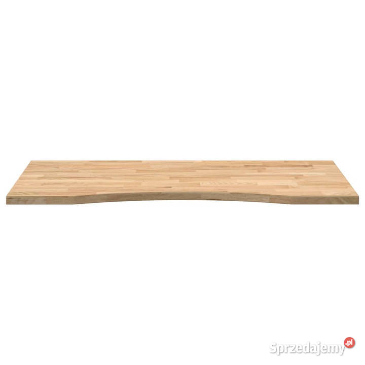 Blat biurka surowe 100x60x25 lite drewno dębowe mazowieckie