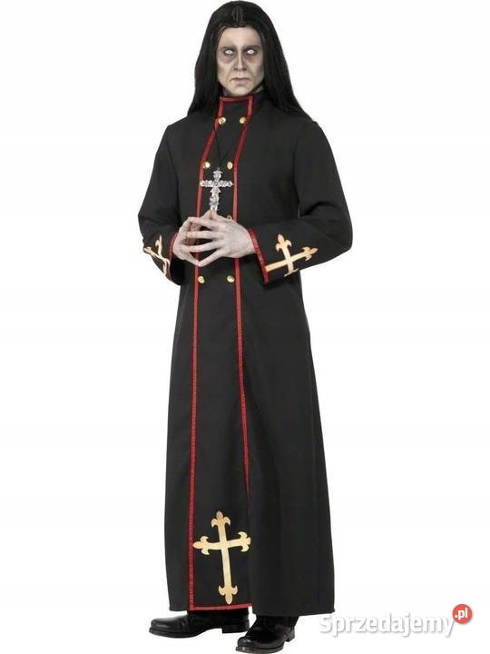 Kostium Halloween Strój Księdza Egzorcysty M podkarpackie
