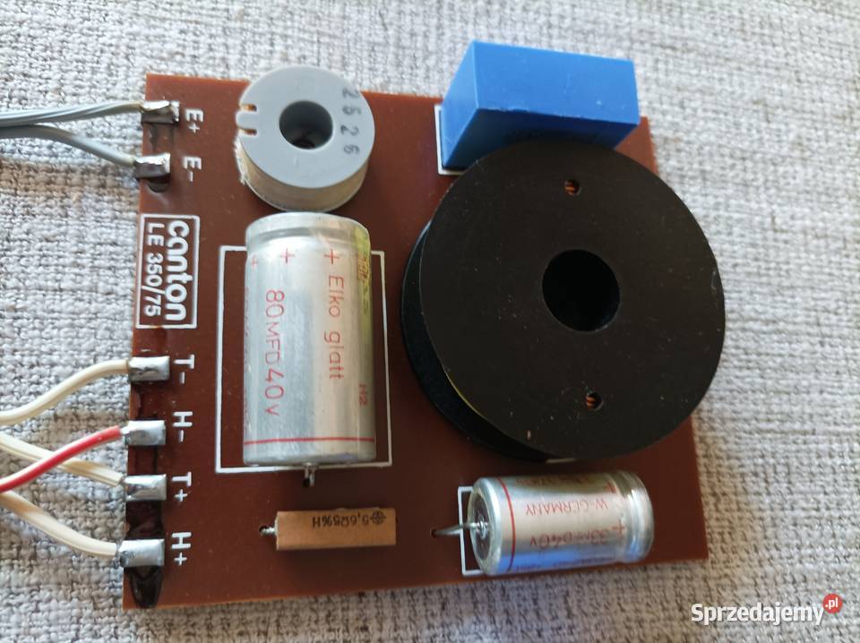 Canton LE 350 zwrotnice głośnikowe dwudrożne sprzedam