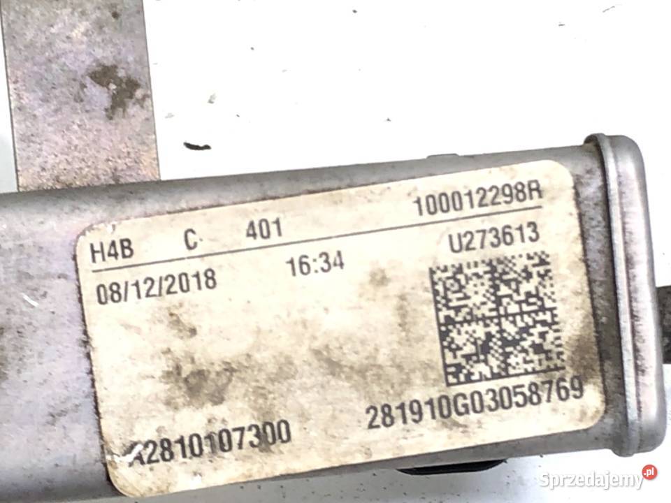 LISTWA WTRYSKOWA RENAULT TWINGO III 100012298R osobowe sprzedam