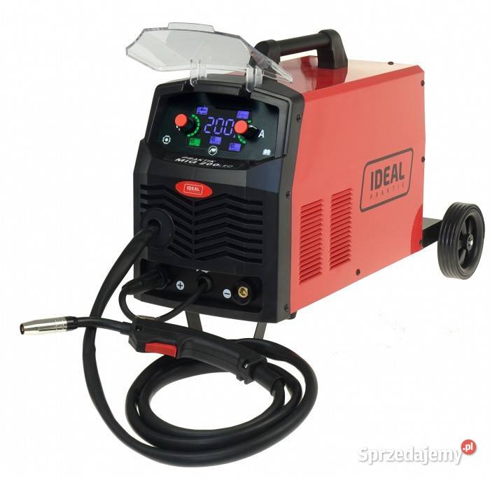 PRAKTIK MIG 200 SYNERGIC LED profesjonalny Spawarki inwertorowe podkarpackie Rzeszów