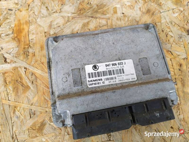 STEROWNIK SILNIKA KOMPUTER SKODA FABIA 14 MPI Gliwice