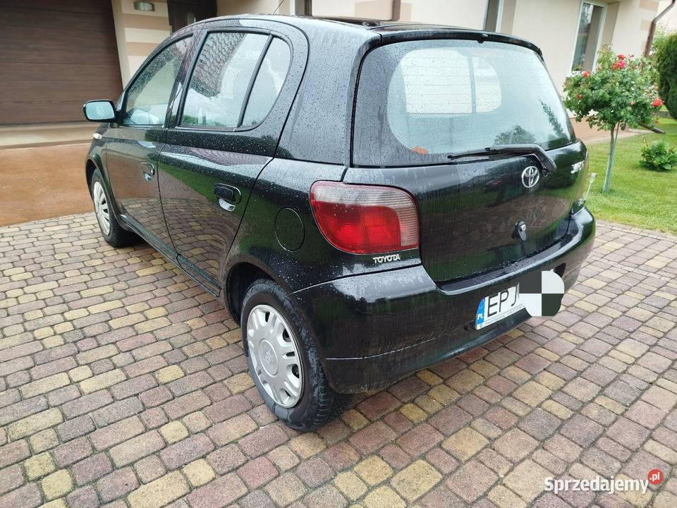 Toyota Yaris 14 D4D 2002 r łódzkie Pajęczno