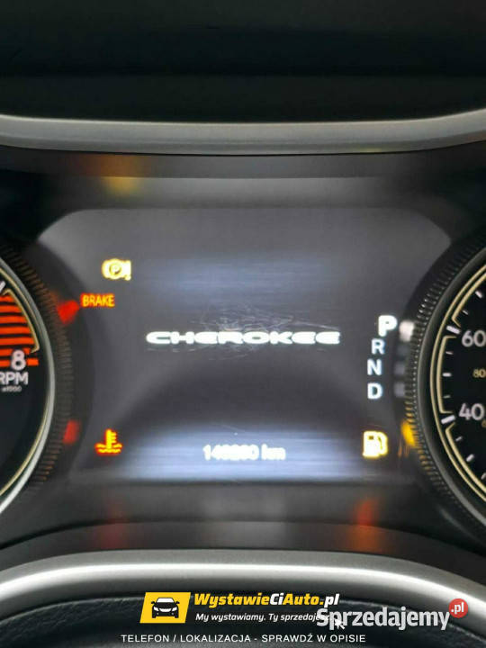 Jeep Cherokee Overland Telefon 505686262 Otwock Zarejestrowany w Polsce Włocławek