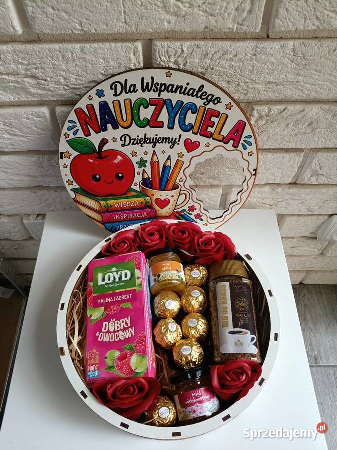 Box na Dzień Nauczyciela Zestaw słodyczy Słupca