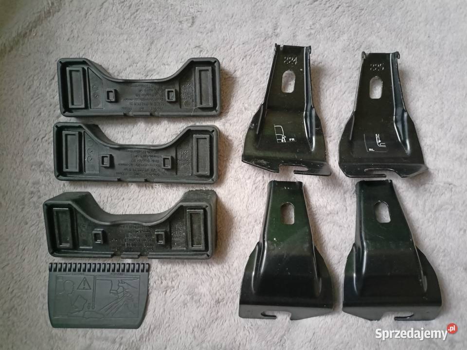 Zestaw do montażu bagażnika dachowego Klocki do