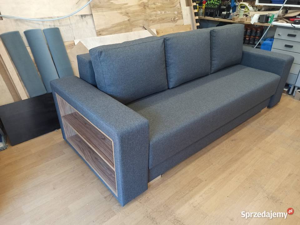 Sofa kanapa z funkcją spania z półką na wymiar mazowieckie Radom sprzedam