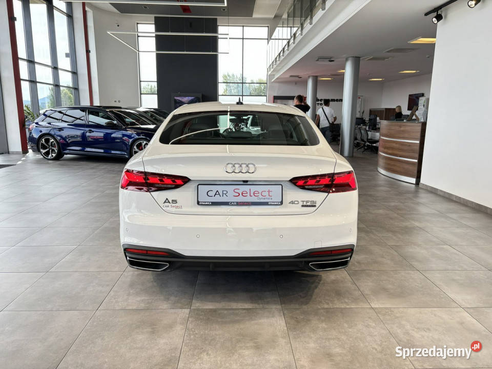 Audi A5 Sportback 40TFSI mHEV 204 Stronic immobilizer Myślenice sprzedam