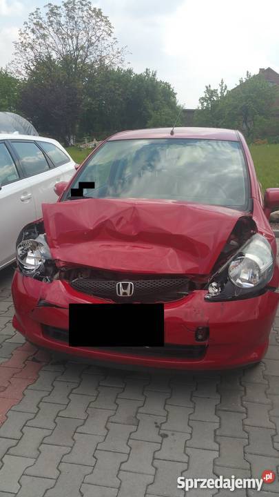 HONDA JAZZ USZKODZONA 2005 14 BENZ silnik Zabrze