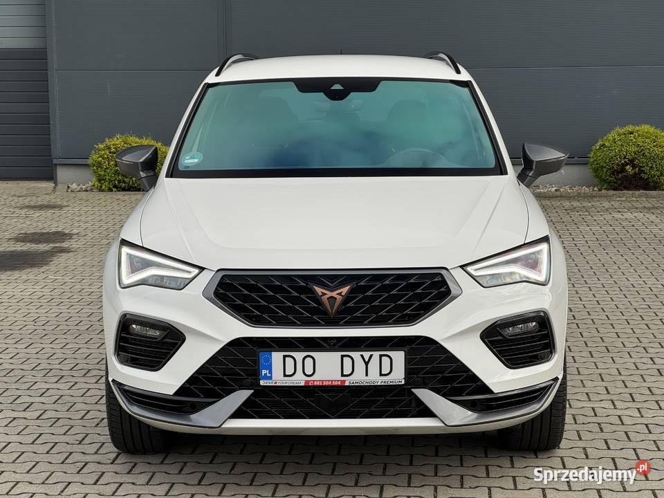 Cupra Ateca VZ 300 Hak ACC DCC Grzana Szyba Full isofix Samochody osobowe Bielany Wrocławskie