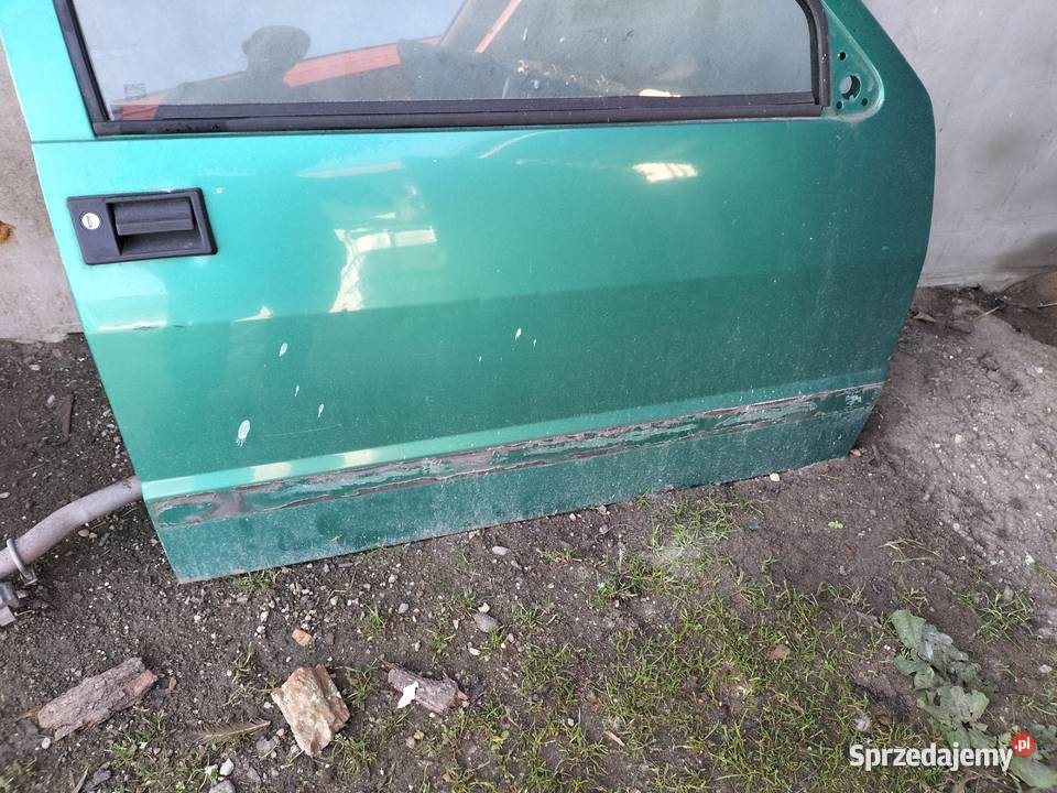 Fiat Cinquecento CC DRZWI PRAWE SZYBA SIŁOWNIK Kamień-Kolonia