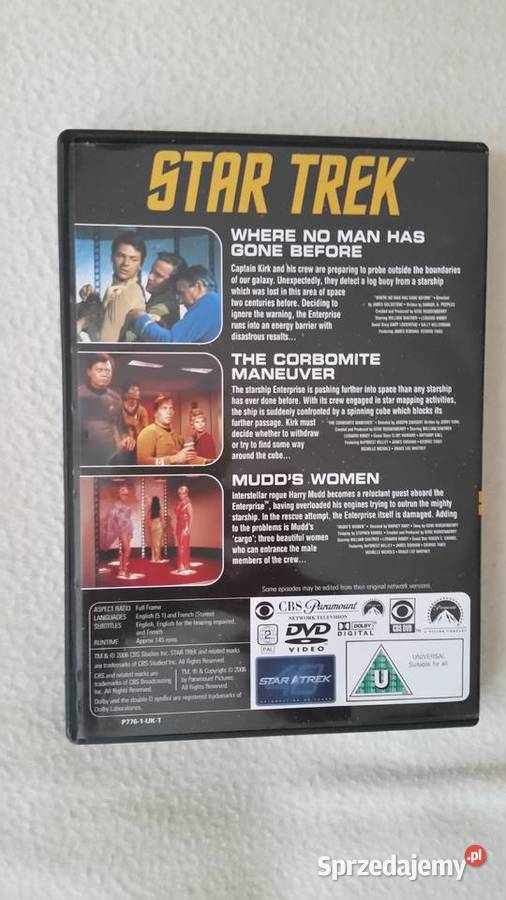 Star Trek The Original Series 1966 DVD Video Puławy