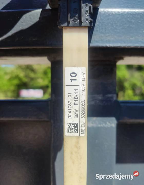 BMW F10 F11 TAŚMA CZUJNIK OCHRONY PIESZYCH mazowieckie Radom