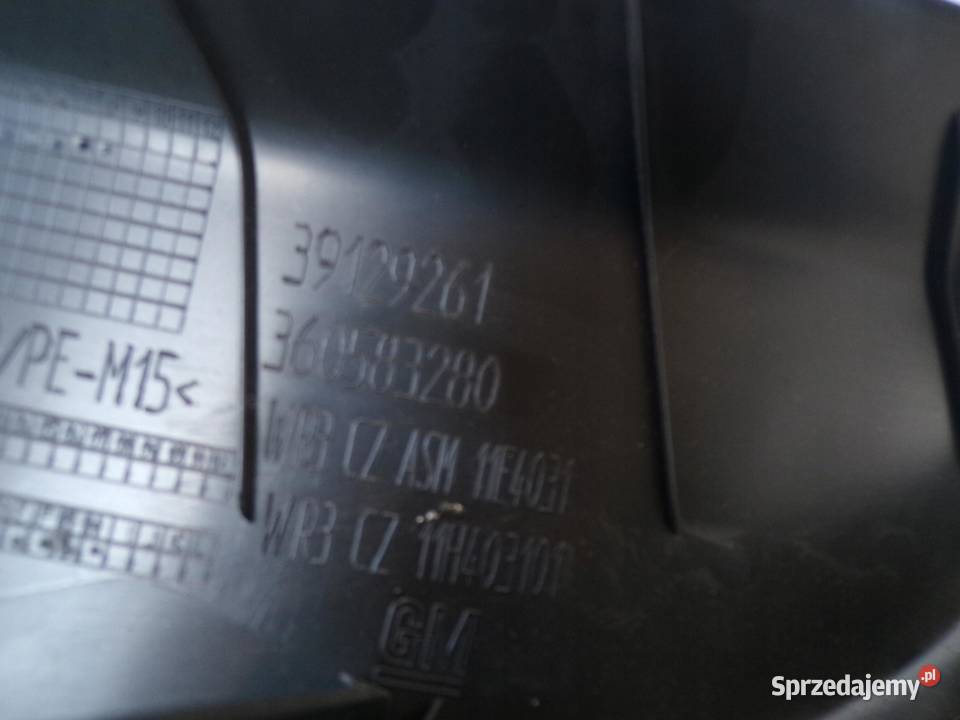 OPEL INSIGNIA B OSŁONA TAPICERKA KLAPY BAGAŻNIKA osobowe