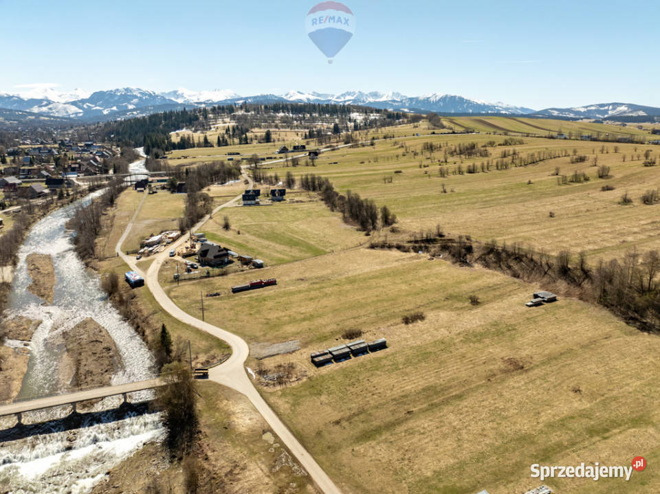 DZIAŁKA BUDOWLANA CHOCHOŁÓW 877m2 małopolskie Chochołów