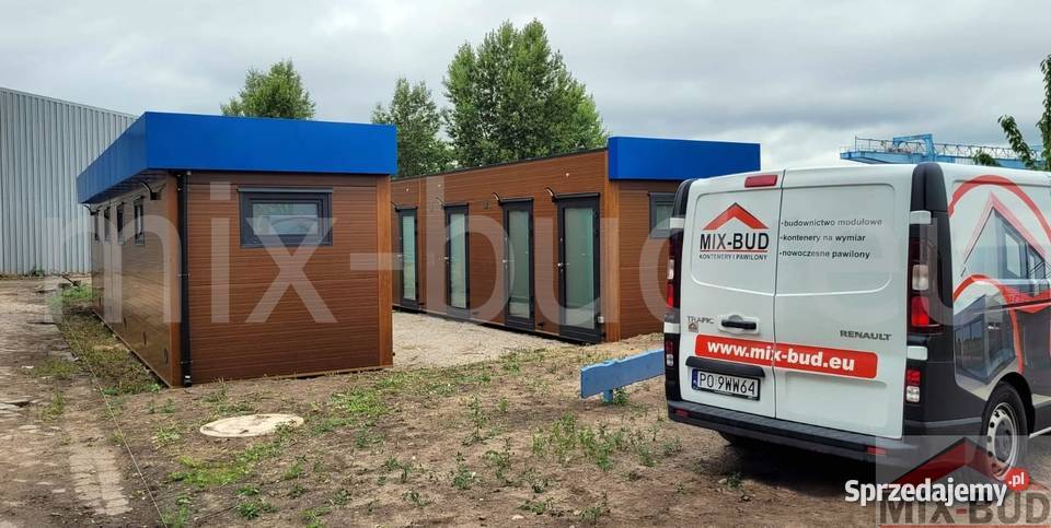 KONTENER BIUROWY SOCJAL SZATNIA SANITARNY MIXBUD Oborniki