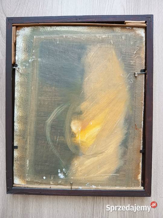 Stary obraz abstrakcja 20x245 Jagoda Adamus małopolskie Kraków