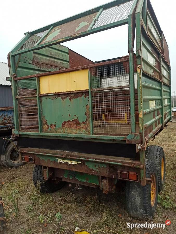 Przyczepa tandem Fraser 8 ton zarejestrowana Chełm