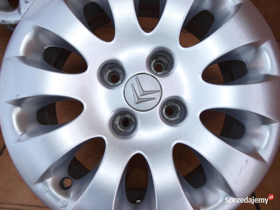 Citroen felgi alufelgi 15 oryginalne 3 sztuki Kalisz sprzedam