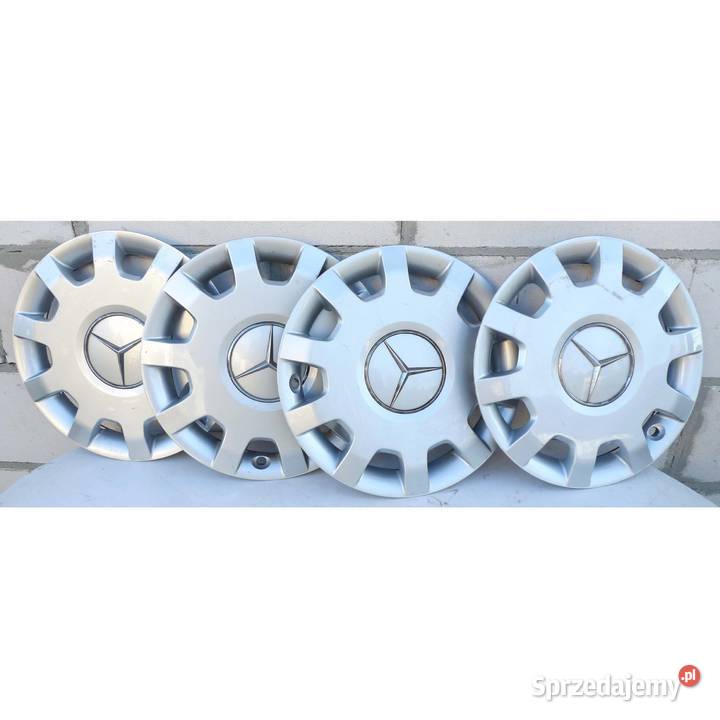 Oryginalne kołpaki Mercedes 4 sztuki 16 wielkopolskie Godziesze Wielkie