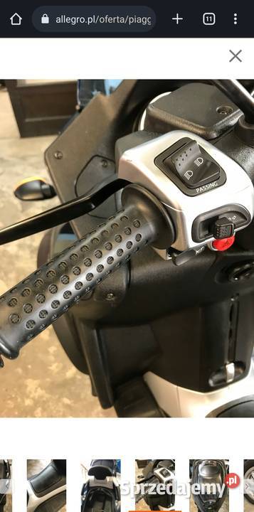 Piaggio MP 3 400 stelaż rozrusznik regulator Lwówek