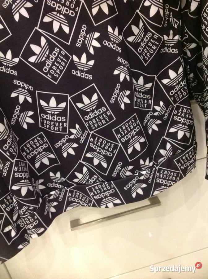 Kpl Damski Adidas Bluza z Szortami XL NOWY czarny lubuskie Nowa Sól