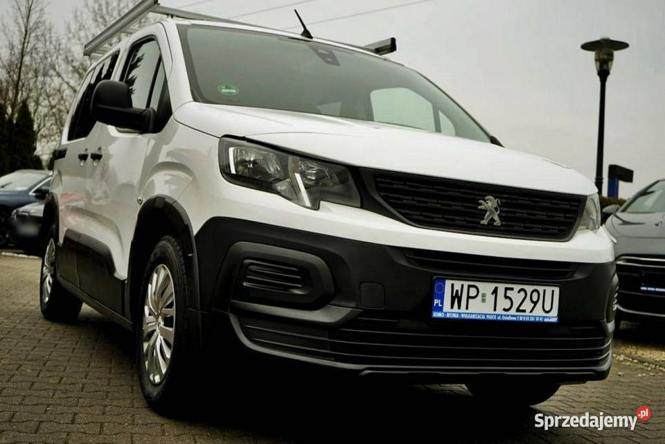 Peugeot Rifter 15HDI Klima NAVI 5 osób 2020r 1499cm3 Peugeot Płock sprzedam