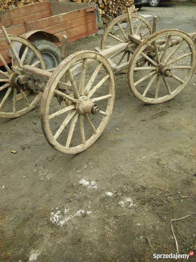Stary drewniany wóz konny małopolskie Bustryk sprzedam