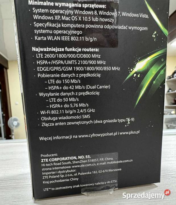 Router mobilny ZTE MF910 4G LTE Elbląg