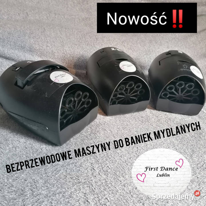 Wynajem wytwornicy baniek mydlanych LED Pozostałe Lublin