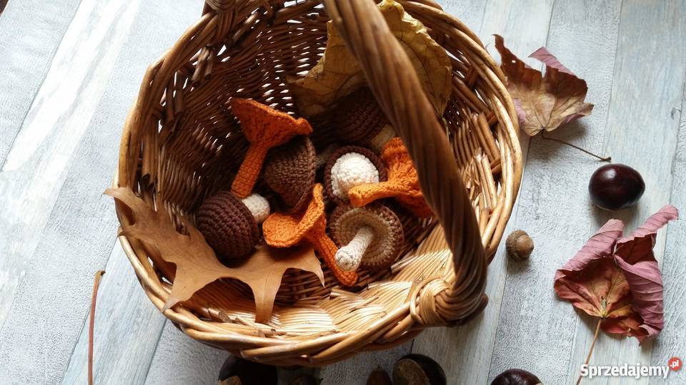 Zabawa w kuchnię grzyby ręcznie robione Edukacyjne Warszawa