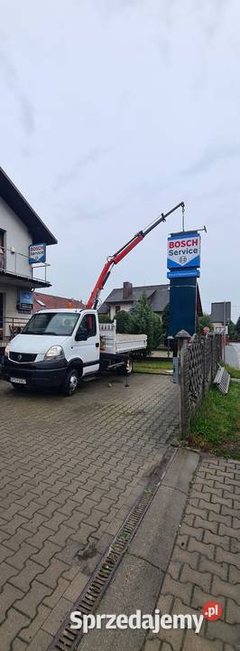 Usługi Transportowe dźwig hds wywóz gruzu ziemi małopolskie Oświęcim