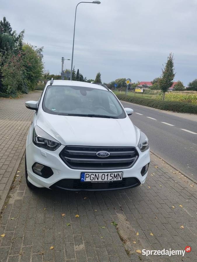 Ford Kuga 16 EcoBoost STLine 2018 benzyna Gniezno sprzedam