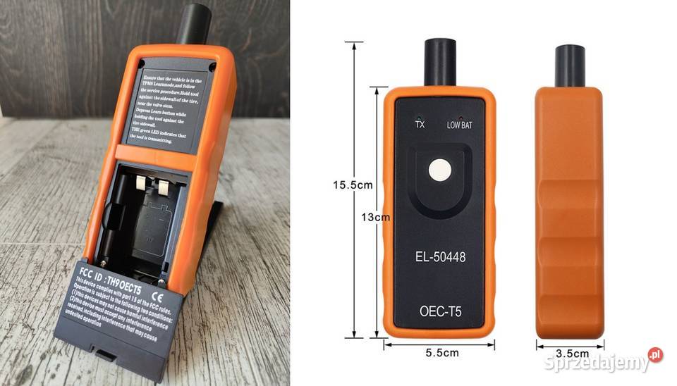 Aktywator programator czujników TPMS OECT5 Pozostałe Lipsk sprzedam
