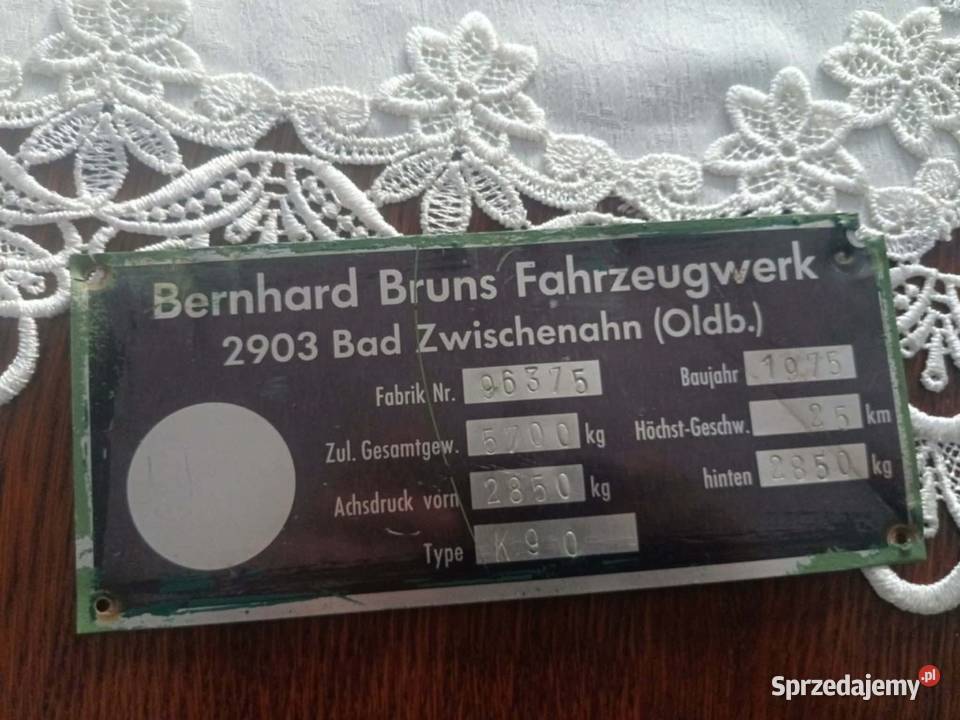 Przyczepa niemiecka Rudnik Szlachecki sprzedam