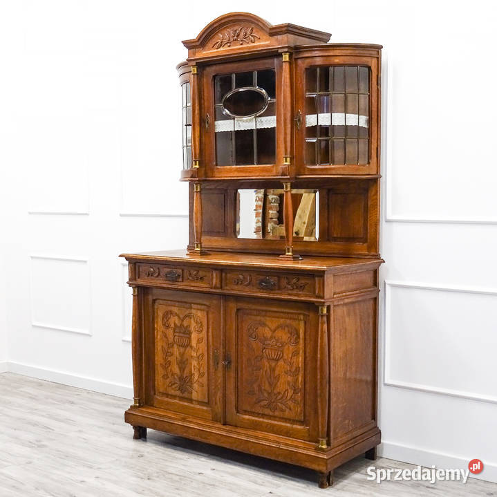 Antyk francuski KREDENS ROCAILLE 213 KREDENS 50cm Kalisz
