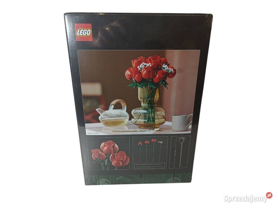 LEGO Botanicals Bukiet róż śląskie Katowice