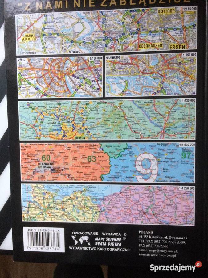 3624 Niemcy Encyklopedia Drogowa Szczecin