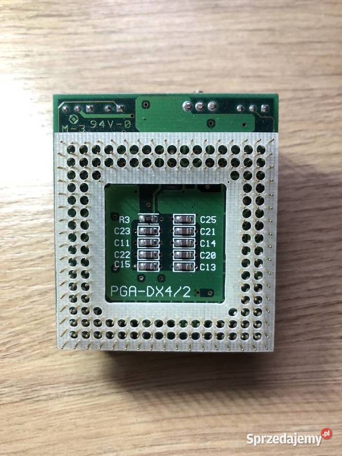 Procesor Intel 486DX4100 plus Adapter PGADX42 Nowosiedlice sprzedam