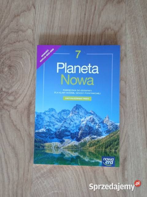 Planeta Nowa 7 Podręcznik do geografii kl 7 SP Rok wydania 2023 Katowice