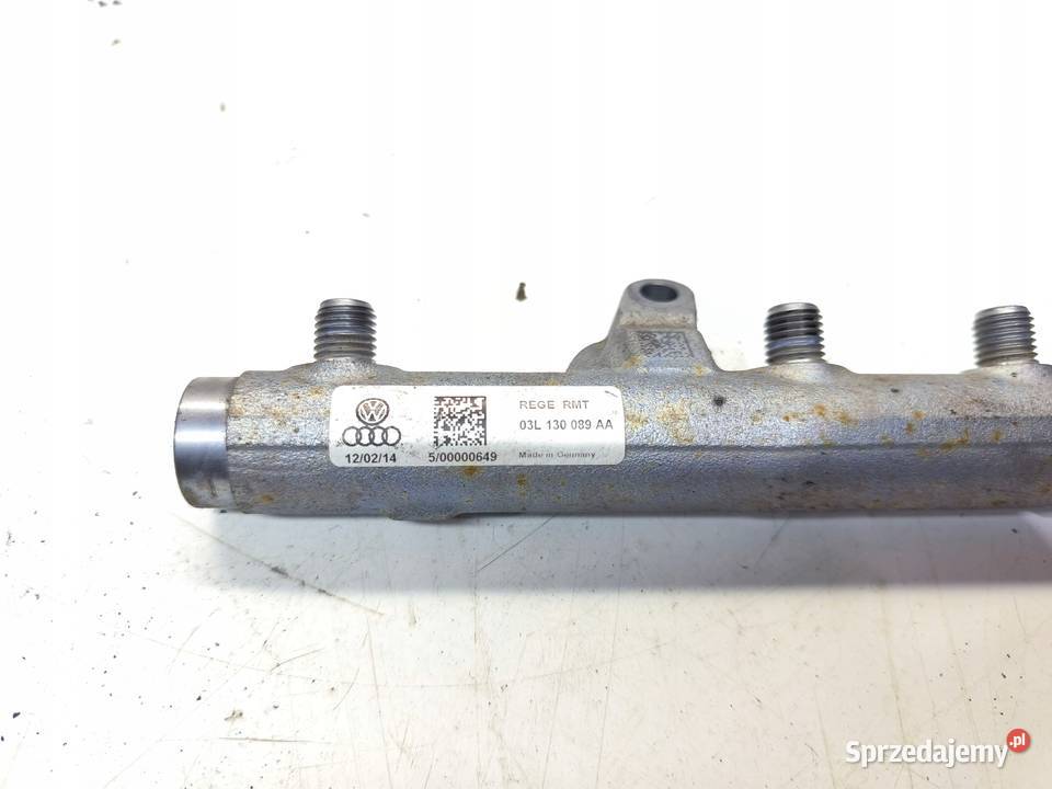 LISTWA WTRYSKOWA BEZ CZUNIKÓW AUDI VW SEAT SKODA