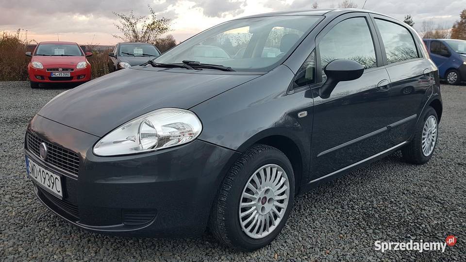 Fiat Grande Punto 12 8V 65 Bezwypadek KLIMA wielofunkcyjna kierownica Rydułtowy